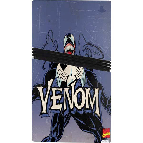 Marvel Classic Comics Venom PS5 Pro Bundle Skin